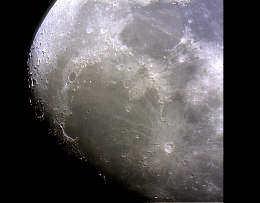 A fine view of the western limb of a waxing gibbous Moon, from North of Sinus Iridum to the Oceanus Procellarum, South of the Copernicus crater (Perl 60mm refractor and a Perl Echorius 1.3 Webcam; home observatory)