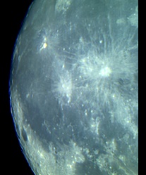 A fine view of the western areas of the Moon, from Aristarchus to Mare Humorum (Perl 60mm refractor and a Perl Echorius 1.3 Webcam; home observatory)
