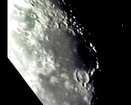 Mare Humorum with the Gassendi Crater (Perl 60mm refractor, Barlow 1.5, and a Perl Echorius 1.3 Webcam; home observatory)