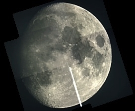 A imperfect attempt to stitch a waxing gibbous Moon (Perl 60mm refractor and a Perl Echorius 1.3 Webcam; home observatory)