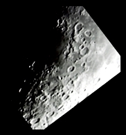Mare Nectaris as viewed on the lunar limb (Perl 60mm refractor and a Perl Echorius 1.3 Webcam; home observatory)