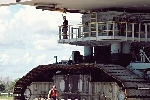 The Space Shuttle was to roll back to the VAB due to an hurricane as it was eventually rolled back to the launch pad