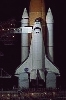 thumbnail to a view of the Space Shuttle heading to launch