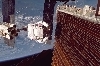 thumbnail to a view of the extra spacewalk dedicated to fold the P6 port solar arrays