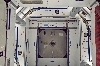 thumbnail to a view of the interior of the new U.S., ISS module Harmony / vignette-lien vers une vue de l'intrieur du nouveau module amricain Harmony