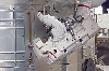 thumbnail to a view of the 3rd spacewalk for the STS-123 mission, on Flight Day 9, with maintenance tasks mainly / vignette-lien vers une vue de la 3me sortie dans l'espace (jour de vol n9) au cours de laquelle les astronautes ont essentiellement accompli des tches de maintenance