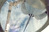 thumbnail to a view of the STS-128 mission crew placing the Leonardo Multi-Purpose Logistics Module back in Discovery's payload bay through the use of the ISS Canadarm2 robotic arm / vignette-lien vers une vue de l'quipage de la mission STS-128 replaant le module multi-usage Leonardo dans la soute de la navette en utilisant le bras robotique Canadarm2 de l'ISS