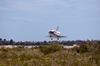 thumbnail to a view of shuttle Discovery as it lands on runway 15 at the Kennedy Space Center, on March 9th, 2011 by 11:57 a.m. EST, putting a end to the STS-133 Space Shuttle mission to the ISS / vignette-lien vers une vue de la navette Discovery alors qu'elle atterrit sur la piste 15 du Kennedy Space Center le 9 mars 2011 à 11:57 a.m. heure de la cte est amricaine, mettant fin  la mission STS-133  l'ISS