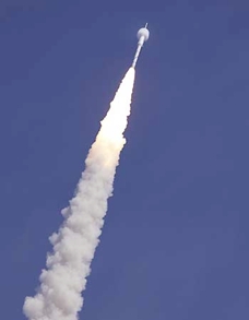 Editor's Choice Fine Picture: The First Ares 1-X Test Flight, a Success! / Le premier vol-test de la Ares 1-X a t un succs