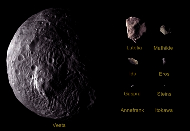 Editor's Choice Fine Picture: The Word of The Asteroid Belt / Le monde des astrodes