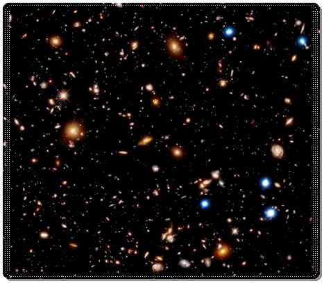 une partie du Chandra Deep Field South, ou CDFS (juin 2011)