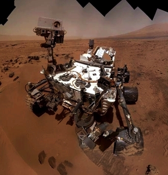 Rover Curiosity at Rocknest! / Le rover Curiosity  Rocknest