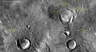 vignette-lien vers une vue d'o le rover Opportunity a travaill depuis son atterrissage sur Mars, avec position du rover en avril 2010. La vue, dans la rgion de Meridiani Planum, fait 140 km (90 miles) de large; elle a t assemble  partir d'images infra-rouge de la camra THEMIS du Mars Odyssey Orbiter de la NASA. Le cratre Endeavour (22 km -13,7 miles- de diamtre) est la prochaine cible du rover; ce cratre est riche en minéraux argileux
