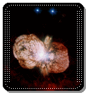 Eta Carinae vue par le télescope spatial Hubble