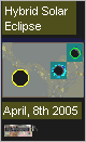 event: April, 8th 2005 Solar hybrid eclipse