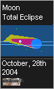 event: October, 28th 2004 Moon total eclipse