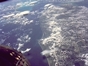 vignette-lien vers une vue du Cap Canaveral, en Floride, depuis l'espace, le site du Kennedy Space Center de la NASA, vu depuis la capsule Gemini V
