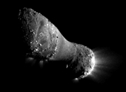 Comet Hartley 2 detailed, as seen during the EPOXI flyby in November 2010
