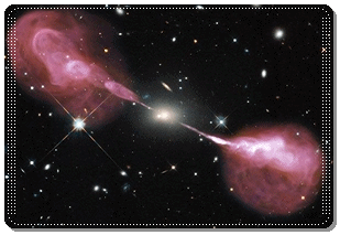 la galaxie Hercules A est un radio-galaxie encore plus grande!
