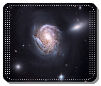 la galaxie NGC 4911 dans l'amas de la Chevelure