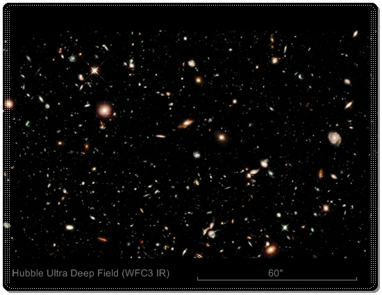 le Hubble Ultra Deep Field dans l'infrarouge (dcembre 2009)