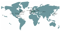 vignette-lien vers une carte des installations lies  l'ISS dans le monde (NB: termes en anglais)