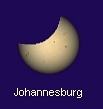April, 19th 2004 partial eclipse at greatest eclipse in Johannesburg (South Africa)