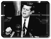 le prsident John F. Kennedy s'adresse au Congrs amricain le 25 mai 1961