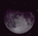 aspect de comment l'clipse de Lune partielle du 26 juin 2010 apparatra  son maximum