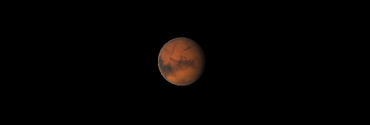 Mars is now two months ahead its perihelic opposition next August!