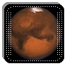Mars vue par le tlescope spatial Hubble lors du plus proche passage de la plante rouge en 59619 ans, en aot 2003 et montrant Hellas