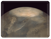 trois temptes de poussire au Nord de Mars, au moment de la fonte de la calotte polaire