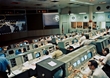 thumbnail to a overall view of the Mission Operations Control Room in the Mission Control Center, Building 30, on the first day of the Apollo 10 lunar orbit mission by May 1969 when the CSM was making the docking approach to the S-IVB for the LEM extraction. A color television transmission was being received from Apollo 10