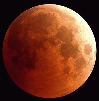 Editor's choice fine picture: The March 3rd, 2007 total lunar eclipse / L'clipse totale de Lune du 3 mars 2007