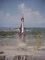 vignette-lien vers le lancement de la capsule Mercury 3, Freedom 7, avec,  son bord, Alan Shepard, le 5 mai 1961 (image faisant partie de notre srie Images de la conqute spatiale)