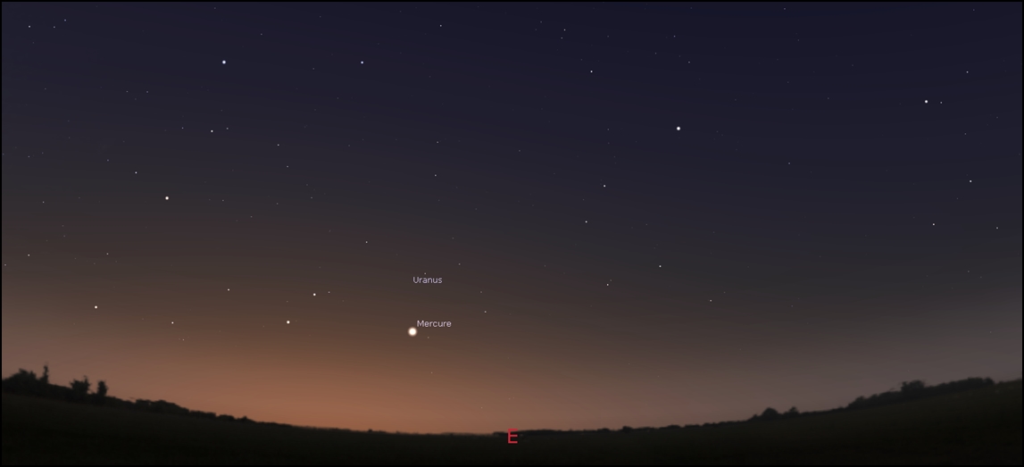 Mercury a fine morning star at the Tropics and the southern hemisphere!