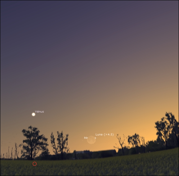 Worth the search! Very first crescent close to Mercury in twilight!