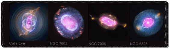 Several planetary nebulae seen both in the X-rays and visible light