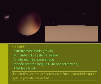 illustration des aspects de Pluton