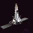 vignette-lien vers une vue d'un Ranger, une des sondes qui retransmit des vues TV de la surface de la Lune et qui, avec plus de 17000 images, permit, vers le milieu des annes 1965, le rprage de sites favorables aux alunissages des missions Apollo (image faisant partie de notre srie Images de la conqute spatiale)