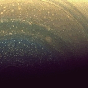 Editor's Choice Fine Picture: Polar Regions at Saturn! / Les rgions polaires de Saturn