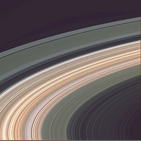Editor's choice fine picture: A view of Saturn's rings