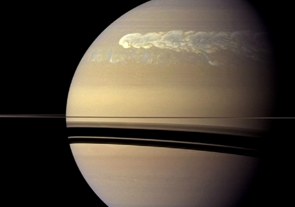 Editor's Choice Fine Picture: Storm at Saturn! / Tempte sur Saturne!