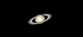 Saturne tend maintenant  son mieux!