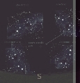 thumbnail to where Crux, the Southern Cross is along the seasons