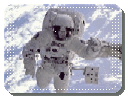 une sortie dans l'espace au cours de la mission STS-69 de la navette spatiale. 1995