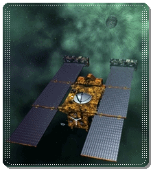 une illustration de la sonde Stardust
