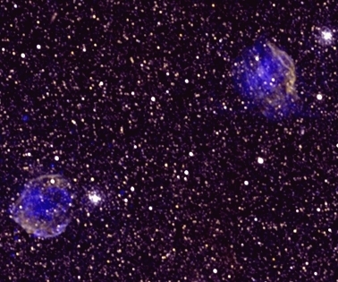 Editor's choice fine picture: An illustration of a type of supernova / Deux cas de supernovas de type Ia