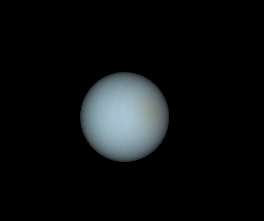 Uranus reaching now its best!